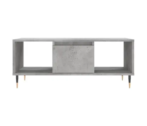 Kohvilaud, Betoonhall, 90X50X36,5 cm Tehispuit