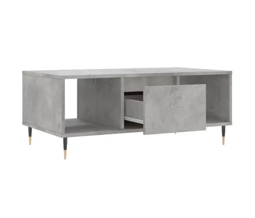 Kohvilaud, Betoonhall, 90X50X36,5 cm Tehispuit