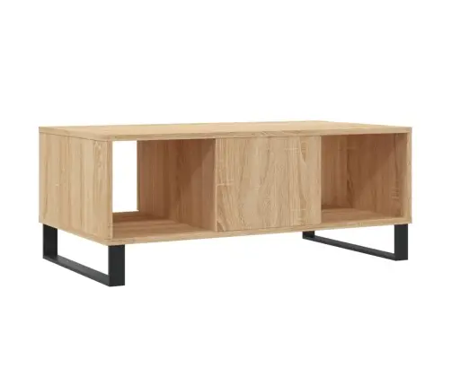 Kafijas Galdiņš, Ozolkoka, 90X50X36,5 Cm, Inženierijas Koks Vidaxl