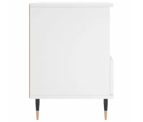 Naktsskapīši, 2 Gab., Balti, 40X35X50 Cm, Inženierijas Koks Vidaxl
