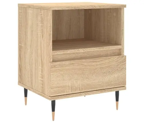 Naktsskapītis, Ozolkoka Krāsa, 40X35X50 Cm, Inženierijas Koks Vidaxl Naktsskapītis, Ozolkoka Krāsa, 40X35X50 Cm, Inženierijas Koks Vidaxl