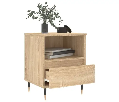 Naktsskapītis, Ozolkoka Krāsa, 40X35X50 Cm, Inženierijas Koks Vidaxl Naktsskapītis, Ozolkoka Krāsa, 40X35X50 Cm, Inženierijas Koks Vidaxl