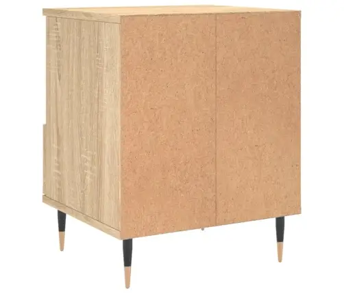 Naktsskapīši, 2 Gb., Koka Krāsa, 40X35X50 Cm, Inženierijas Koks Vidaxl