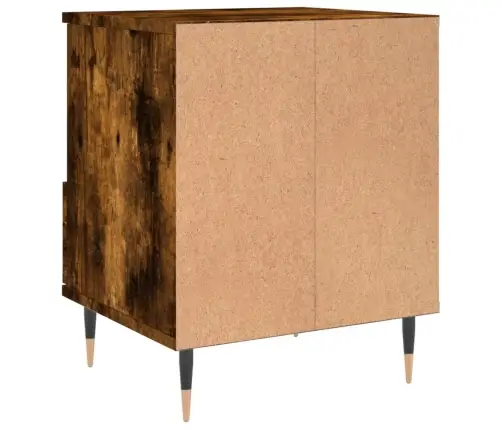 Naktsskapītis, Ozolkoka Krāsa, 40X35X50 Cm, Inženierijas Koks Vidaxl