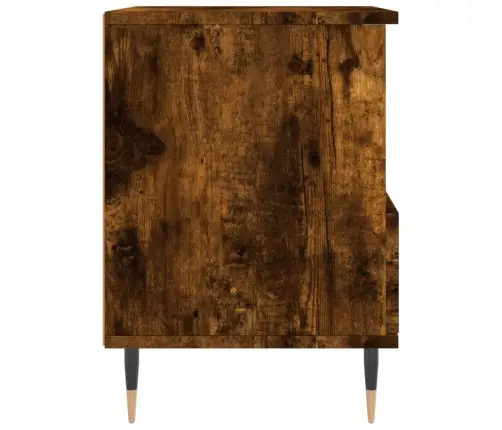 Naktsskapīši, 2 Gab., Ozolkoka, 40X35X50 Cm, Inženierijas Koks Vidaxl