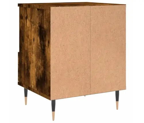 Naktsskapīši, 2 Gab., Ozolkoka, 40X35X50 Cm, Inženierijas Koks Vidaxl