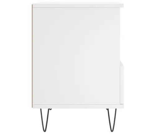 Naktsskapīši, 2 Gab., Balti, 40X35X50 Cm, Inženierijas Koks Vidaxl