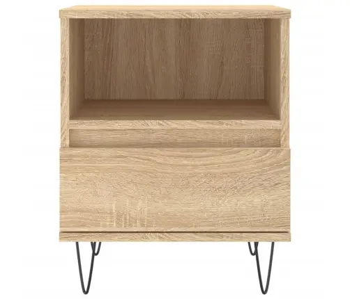 Naktinė Spintelė, Sonoma Ąžuolo, 40X35X50cm Apdirbta Mediena