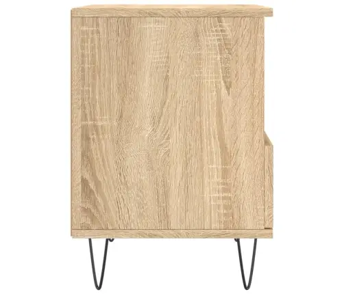 Naktinė Spintelė, Sonoma Ąžuolo, 40X35X50cm Apdirbta Mediena