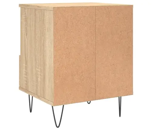 Naktinė Spintelė, Sonoma Ąžuolo, 40X35X50cm Apdirbta Mediena