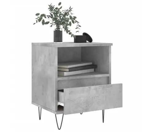 Öökapid 2 Tk, Betoonhall, 40 X 35 X 50 cm Tehispuit