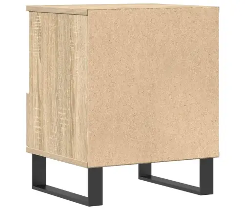 Naktsskapīši, 2 Gb., Koka Krāsa, 40X35X50 Cm, Inženierijas Koks Vidaxl