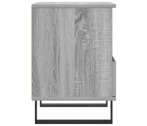 Naktinės Spintelės, 2Vnt., Pilkos Ąžuolo, 40X35X50cm Mediena