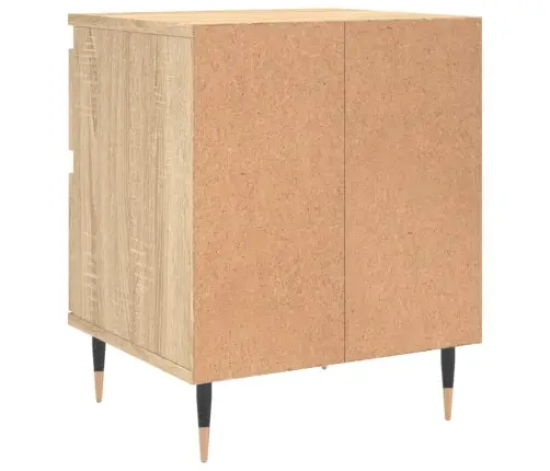 Naktinė Spintelė, Sonoma Ąžuolo, 40X35X50cm Apdirbta Mediena