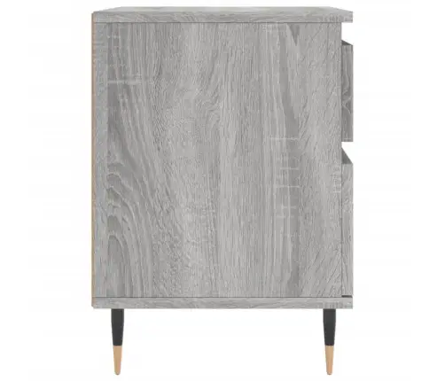 Öökapid 2 Tk, Hall Sonoma Tamm, 40 X 35 X 50 cm Tehispuit