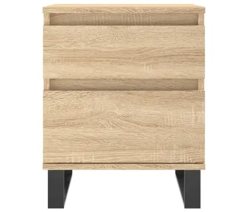 Öökapid 2 Tk, Sonoma Tamm, 40 X 35 X 50 cm Tehispuit