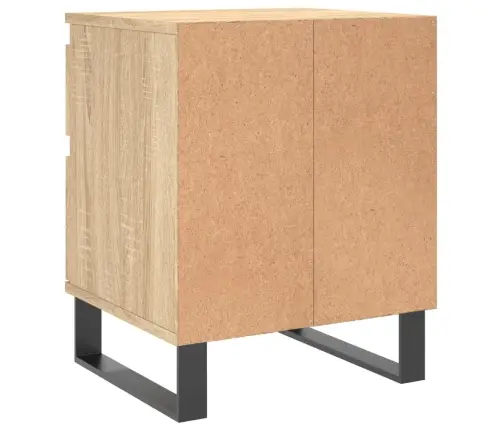 Öökapid 2 Tk, Sonoma Tamm, 40 X 35 X 50 cm Tehispuit