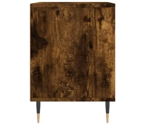 Naktsskapītis, Ozolkoka Krāsa, 40X35X50 Cm, Inženierijas Koks Vidaxl