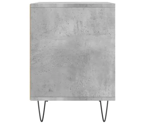 Naktsskapīši, 2 Gab., Pelēki, 40X35X50 Cm, Inženierijas Koks Vidaxl