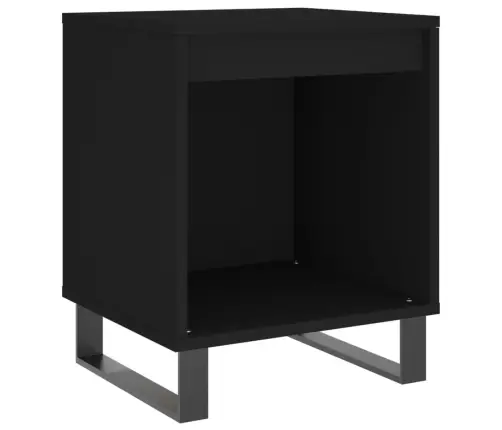 Naktsgaldiņi, 2 Gab., Melni, 40X35X50 Cm, Inženierijas Koks Vidaxl