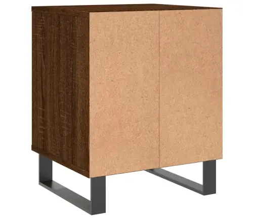 Naktsskapīši, 2 Gab., Ozolkoka, 40X35X50 Cm, Inženierijas Koks Vidaxl Naktsskapīši, 2 Gab., Ozolkoka, 40X35X50 Cm, Inženierijas Koks Vidaxl