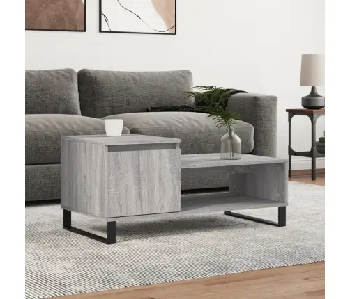 Kohvilaud, Hall Sonoma Tamm, 100 X 50 X 45 cm Tehispuit