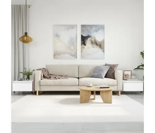 Kafijas Galdiņi, 2 Gab., Balti, 50X46X35 Cm, Inženierijas Koks Vidaxl