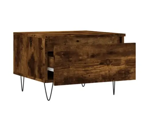 Galdiņi, 2 Gab., Ozolkoka Krāsā, 50X46X35 Cm, Inženierijas Koks Vidaxl