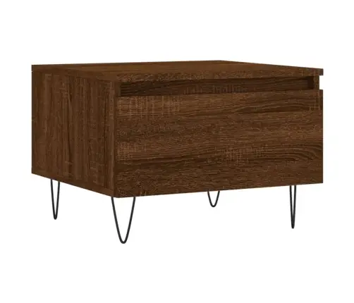 Galdiņi, 2 Gab., Ozolkoka Krāsā, 50X46X35 Cm, Inženierijas Koks Vidaxl