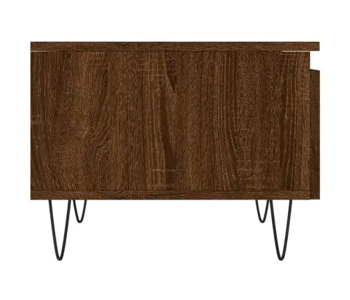 Galdiņi, 2 Gab., Ozolkoka Krāsā, 50X46X35 Cm, Inženierijas Koks Vidaxl