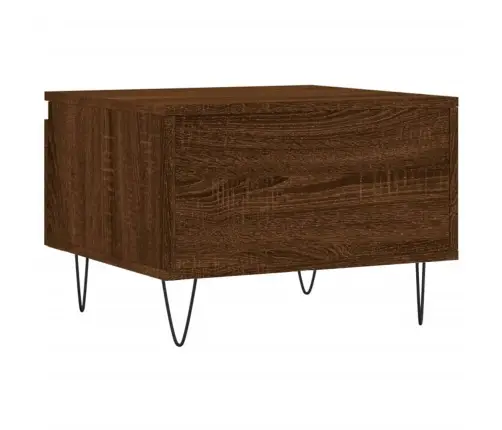 Galdiņi, 2 Gab., Ozolkoka Krāsā, 50X46X35 Cm, Inženierijas Koks Vidaxl