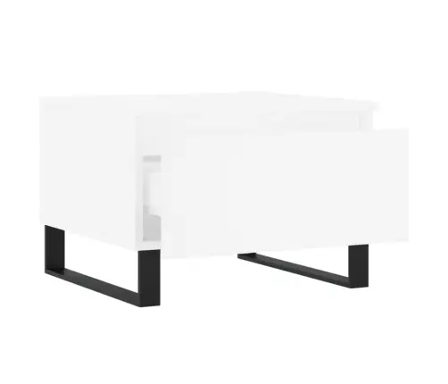 Kafijas Galdiņi, 2 Gab., Balti, 50X46X35 Cm, Inženierijas Koks Vidaxl