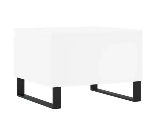 Kafijas Galdiņi, 2 Gab., Balti, 50X46X35 Cm, Inženierijas Koks Vidaxl