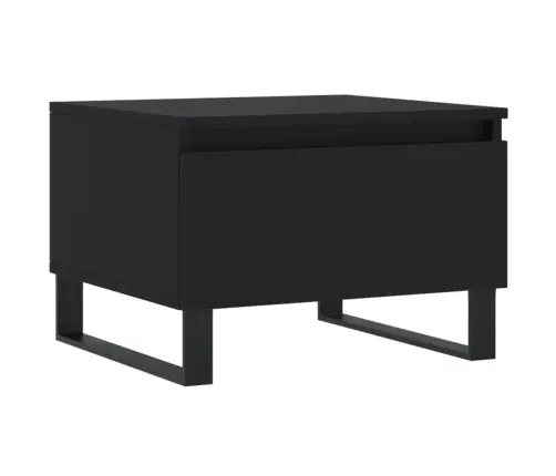 Kafijas Galdiņi, 2 Gab., Melni, 50X46X35 Cm, Inženierijas Koks Vidaxl