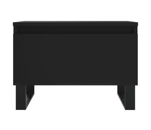Kafijas Galdiņi, 2 Gab., Melni, 50X46X35 Cm, Inženierijas Koks Vidaxl