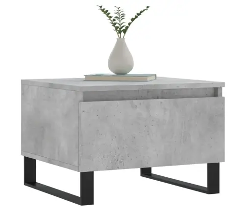 Kafijas Galdiņi, 2 Gab., Pelēki, 50X46X35 Cm, Inženierijas Koks Vidaxl