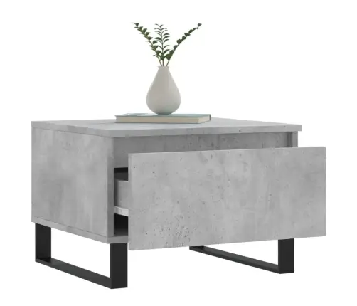 Kafijas Galdiņi, 2 Gab., Pelēki, 50X46X35 Cm, Inženierijas Koks Vidaxl