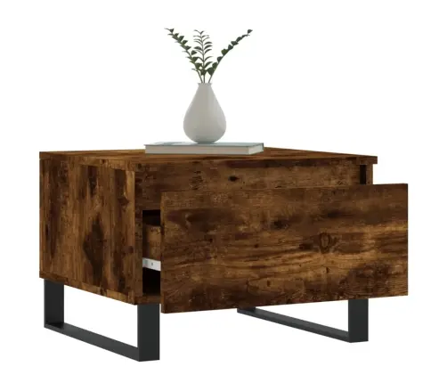 Galdiņi, 2 Gab., Ozolkoka Krāsā, 50X46X35 Cm, Inženierijas Koks Vidaxl