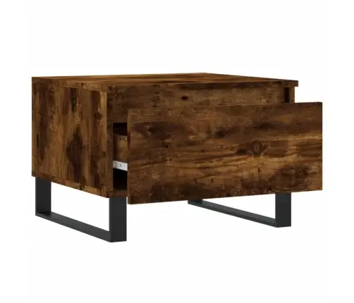 Galdiņi, 2 Gab., Ozolkoka Krāsā, 50X46X35 Cm, Inženierijas Koks Vidaxl