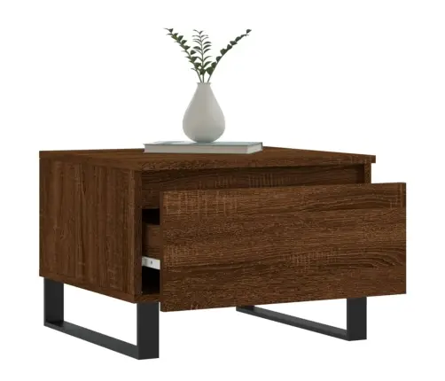 Kohvilaud, Pruun Tamm, 50 X 46 X 35 cm Tehispuit