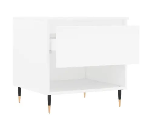 Kohvilaud, Valge, 50 X 46 X 50 cm Tehispuit