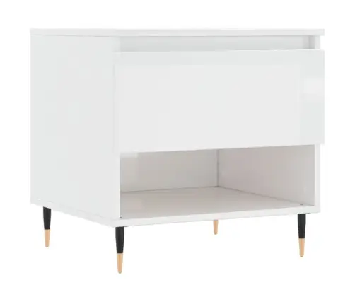 Kafijas Galdiņš, Spīdīgi Balts, 50X46X50 Cm, Inženierijas Koks Vidaxl Kafijas Galdiņš, Spīdīgi Balts, 50X46X50 Cm, Inženierijas Koks Vidaxl