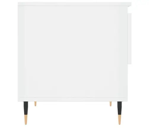 Kafijas Galdiņš, Spīdīgi Balts, 50X46X50 Cm, Inženierijas Koks Vidaxl Kafijas Galdiņš, Spīdīgi Balts, 50X46X50 Cm, Inženierijas Koks Vidaxl