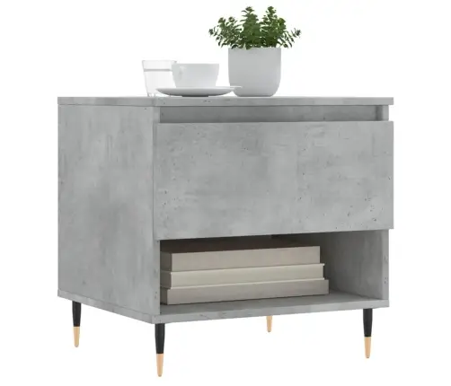 Kafijas Galdiņi, 2 Gab., Pelēki, 50X46X50 Cm, Inženierijas Koks Vidaxl