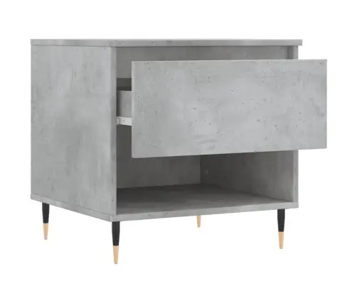 Kafijas Galdiņi, 2 Gab., Pelēki, 50X46X50 Cm, Inženierijas Koks Vidaxl