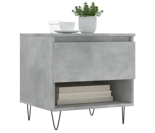 Kohvilaud, Betoonhall, 50 X 46 X 50 Cm Tehispuit
