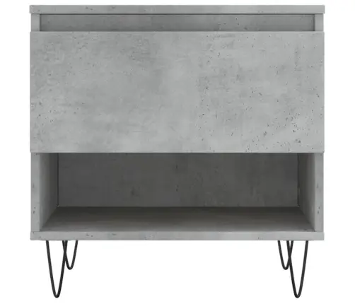 Kohvilaud, Betoonhall, 50 X 46 X 50 Cm Tehispuit