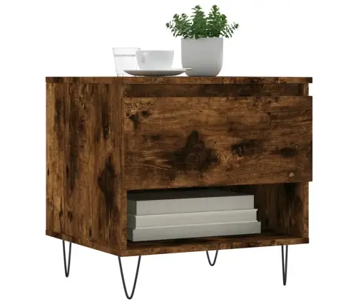 Kafijas Galdiņš, Koka Krāsa, 50X46X50 Cm, Inženierijas Koks Vidaxl