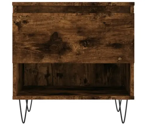 Kohvilaud, 2 Tk, Suitsutatud Tamm, 50X46X50 cm Tehispuit