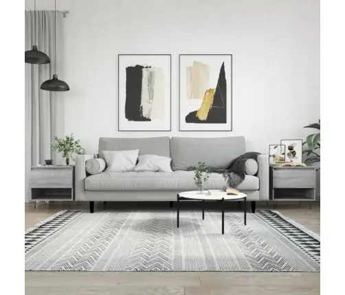 Kohvilaud, 2 Tk, Hall Sonoma Tamm, 50 X 46 X 50 cm Tehispuit